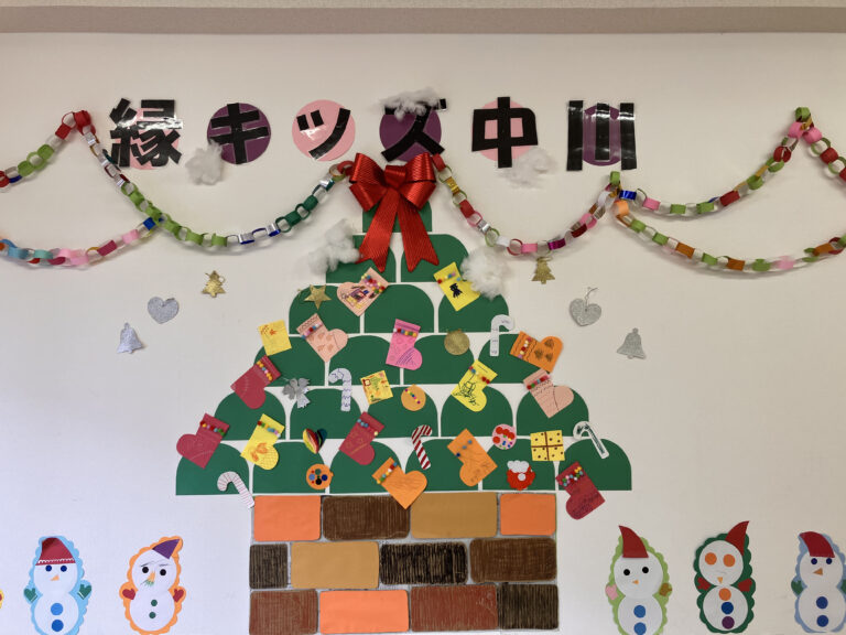 壁面　クリスマス